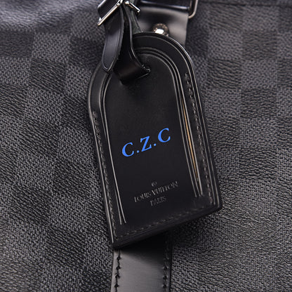 Louis Vuitton Damier Graphite Keepall Bandouliere 55 16 of 17