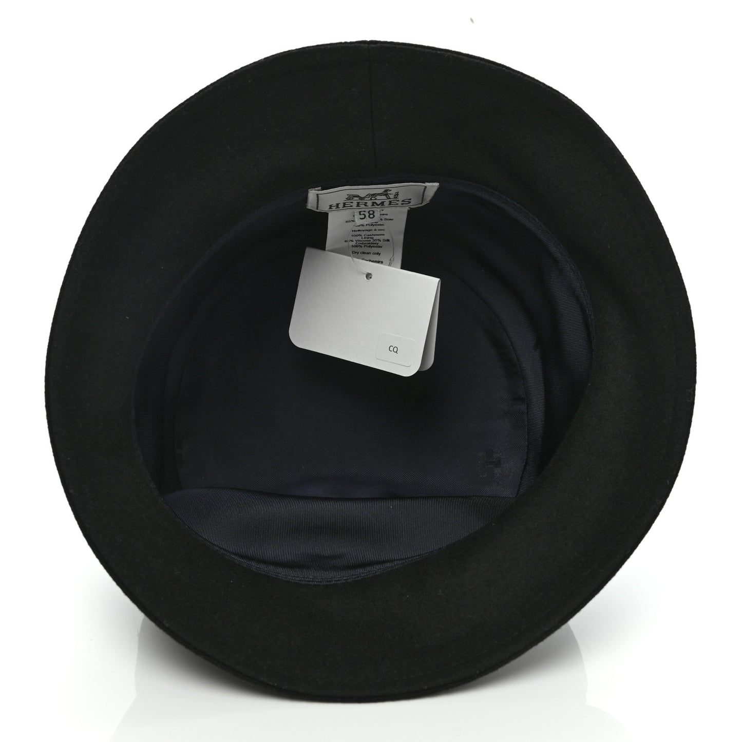 Cashmere Debbie Charms Bucket Hat 58 Black