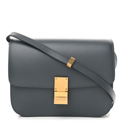 Celine Box Calfskin Medium Classic Box Flap Bag Slate 1 of 11