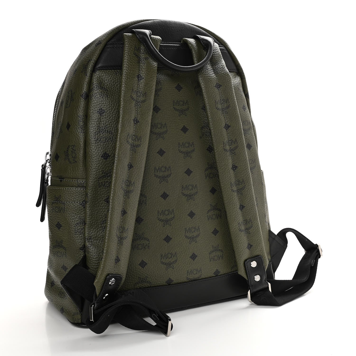 MCM Visetos Medium Stark Backpack Rosin 4 of 10