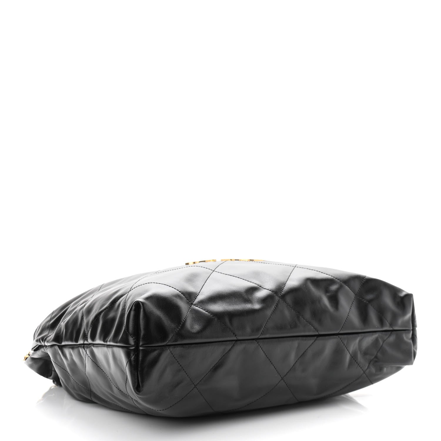 Chanel Shiny Calfskin Quilted Chanel 22 Black 5 of 11