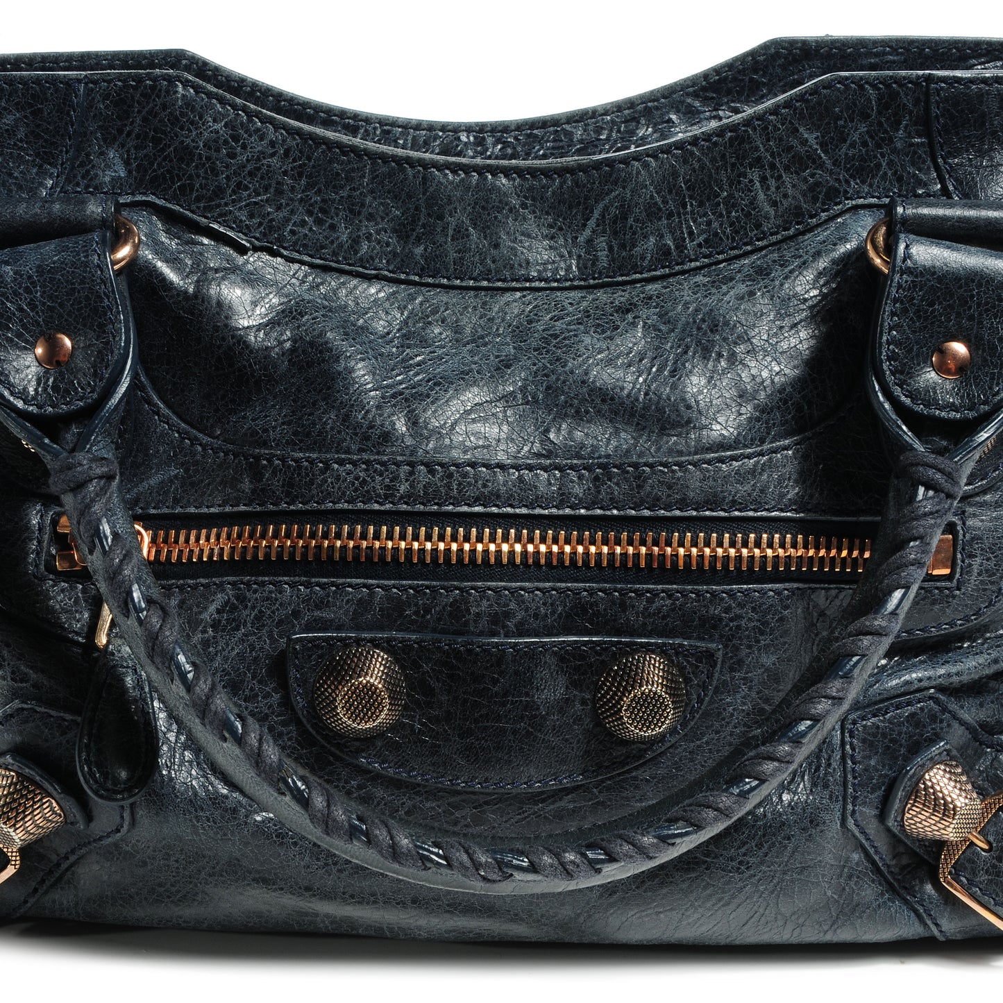 Agneau Giant 21 Rose Gold Hardware City Dark Night