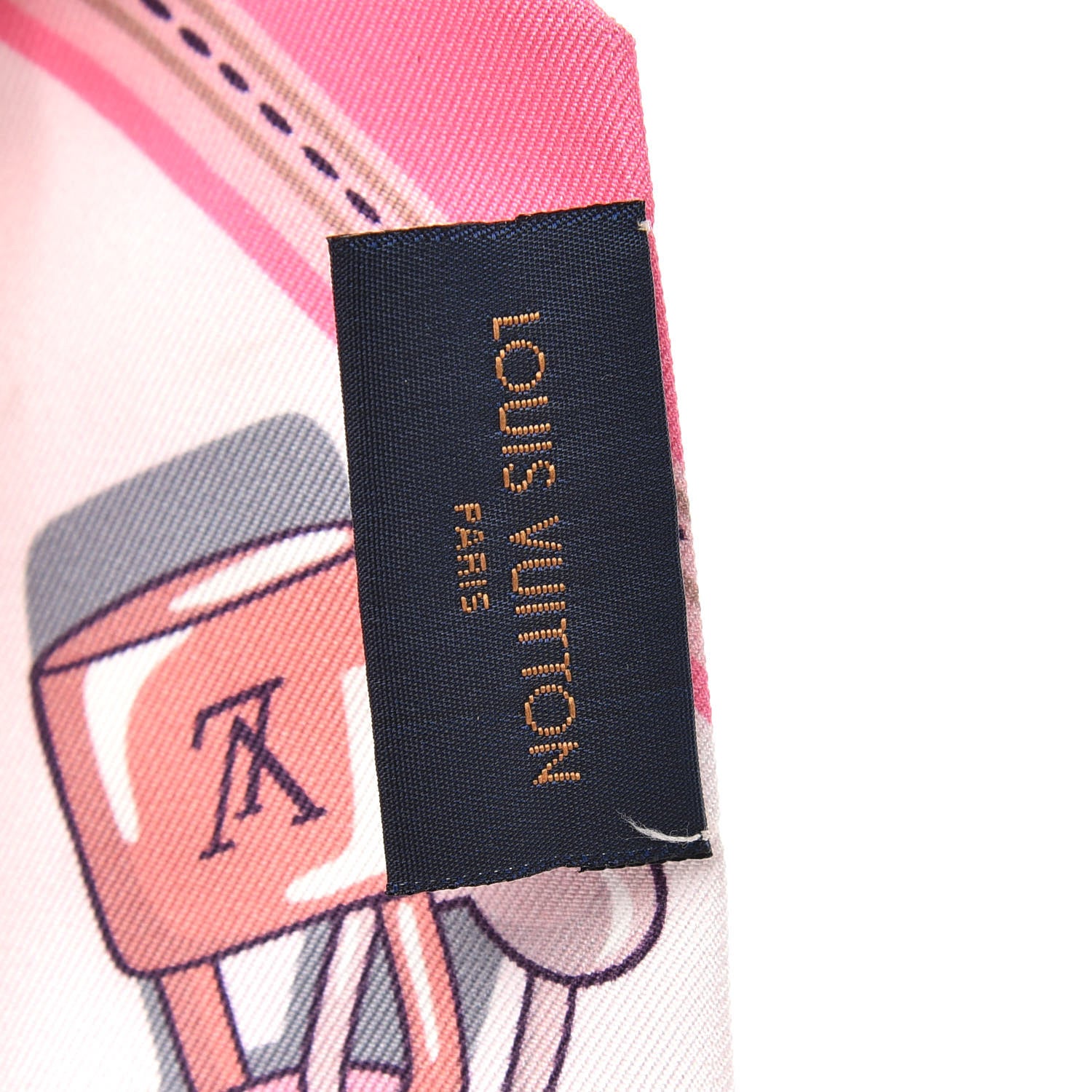 Louis Vuitton Silk Monogram A la Folie BB Bandeau Light Pink 3 of 6