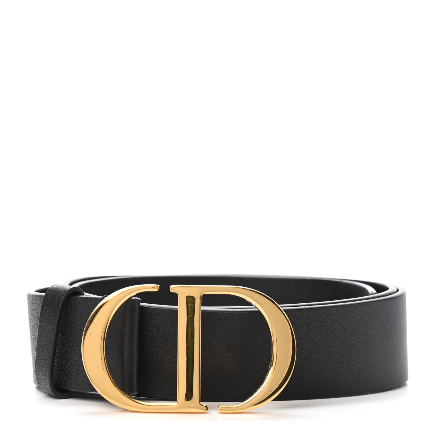 Calfskin CD Belt 90 Black