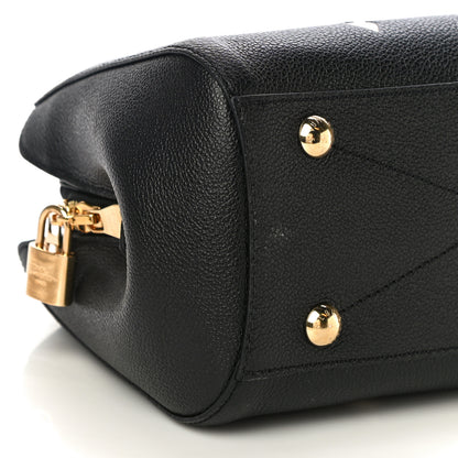 Louis Vuitton Empreinte Monogram Giant Montaigne BB Black Beige 8 of 9