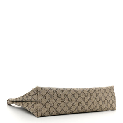 Gucci GG Plus Monogram Medium Signature Web Loop Tote Brown 4 of 11