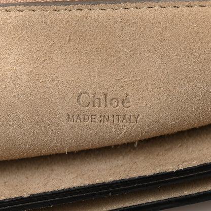 Chloe Calfskin Suede Medium Faye Shoulder Bag Motty Grey 7 of 12