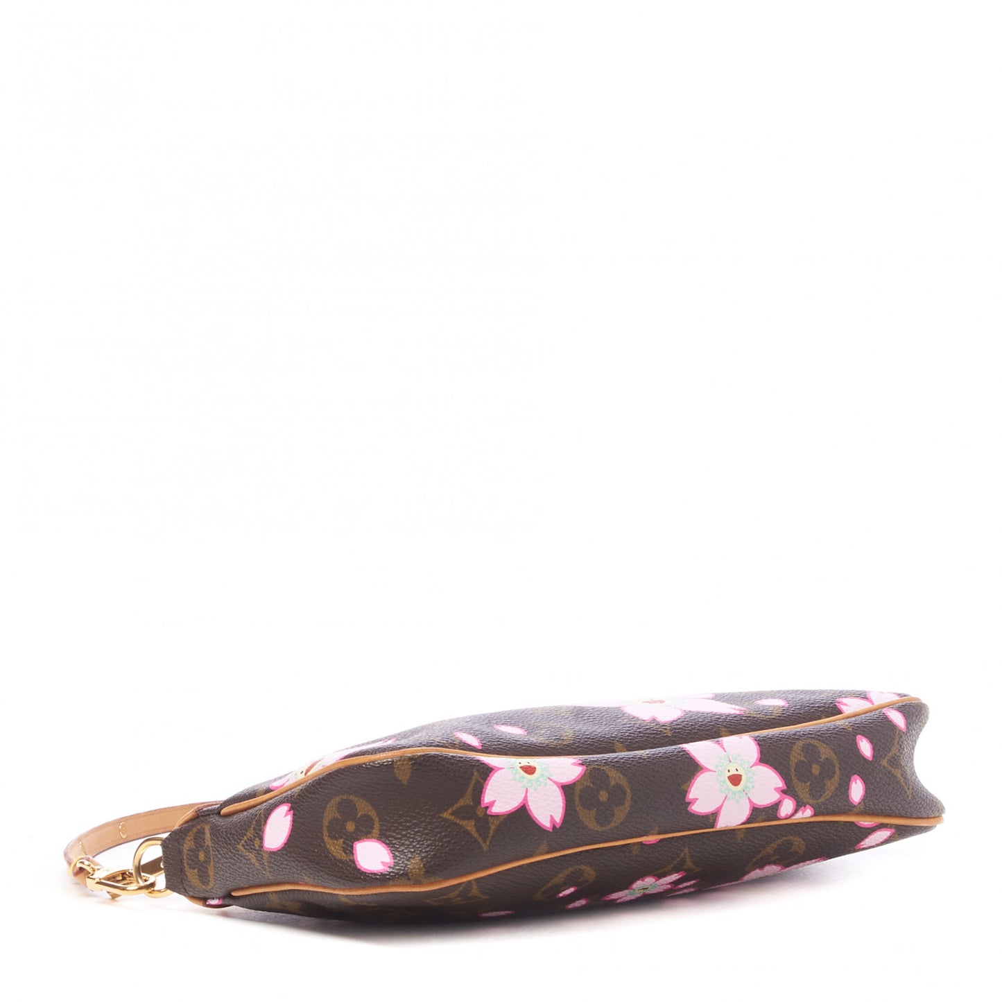 Monogram Cherry Blossom Pochette Accessories Brown