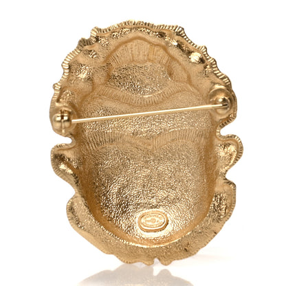 Chanel Metal Beetle Brooch Gold 3 of 4