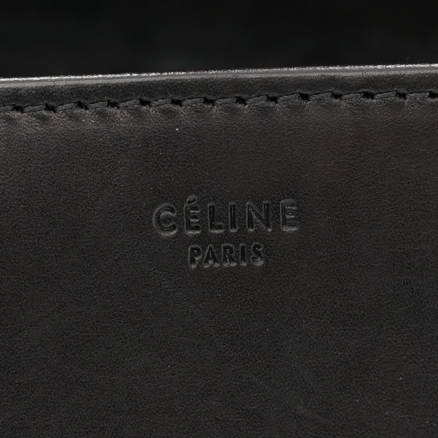Natural Calfskin Medium Symmetrical Bag Black