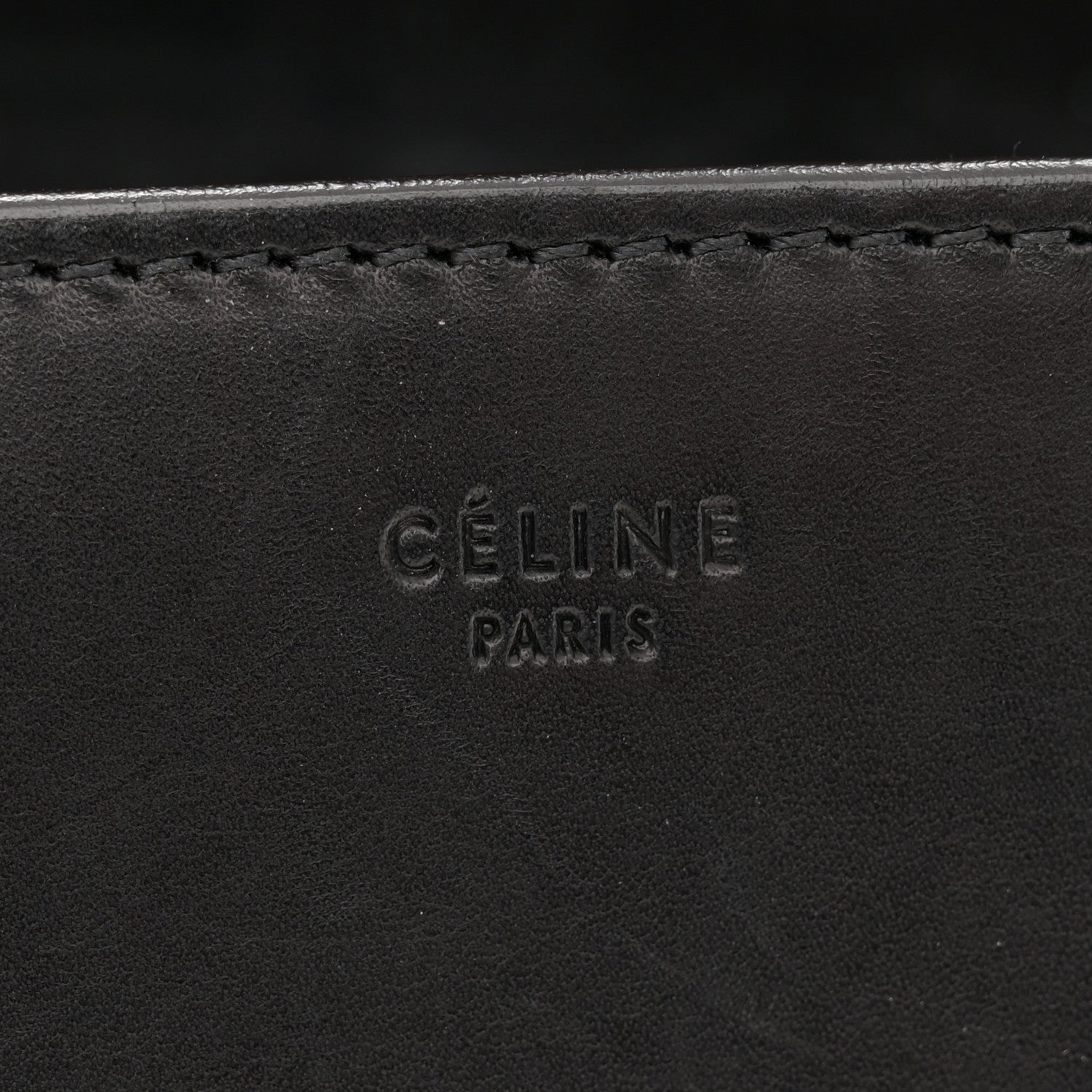 Celine Natural Calfskin Medium Symmetrical Bag Black 7 of 13