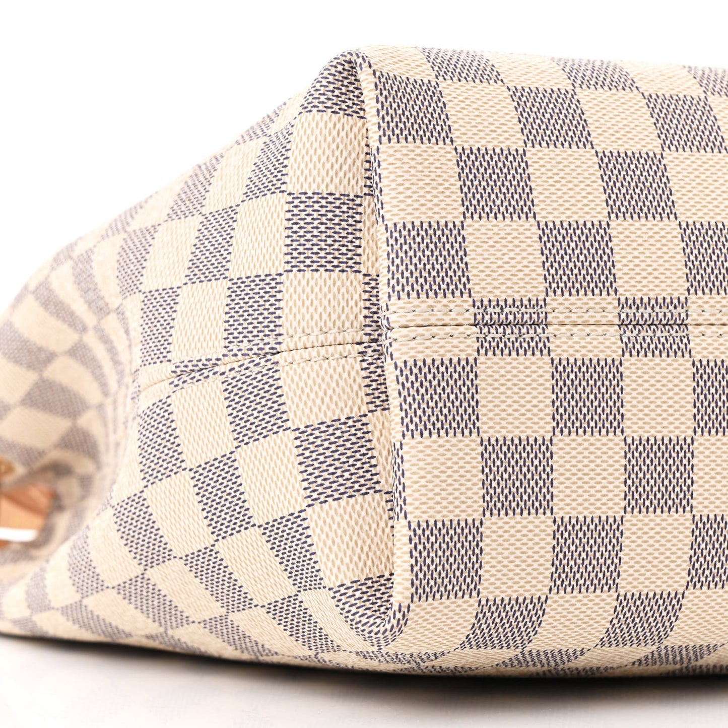 Damier Azur Graceful PM Rose Ballerine