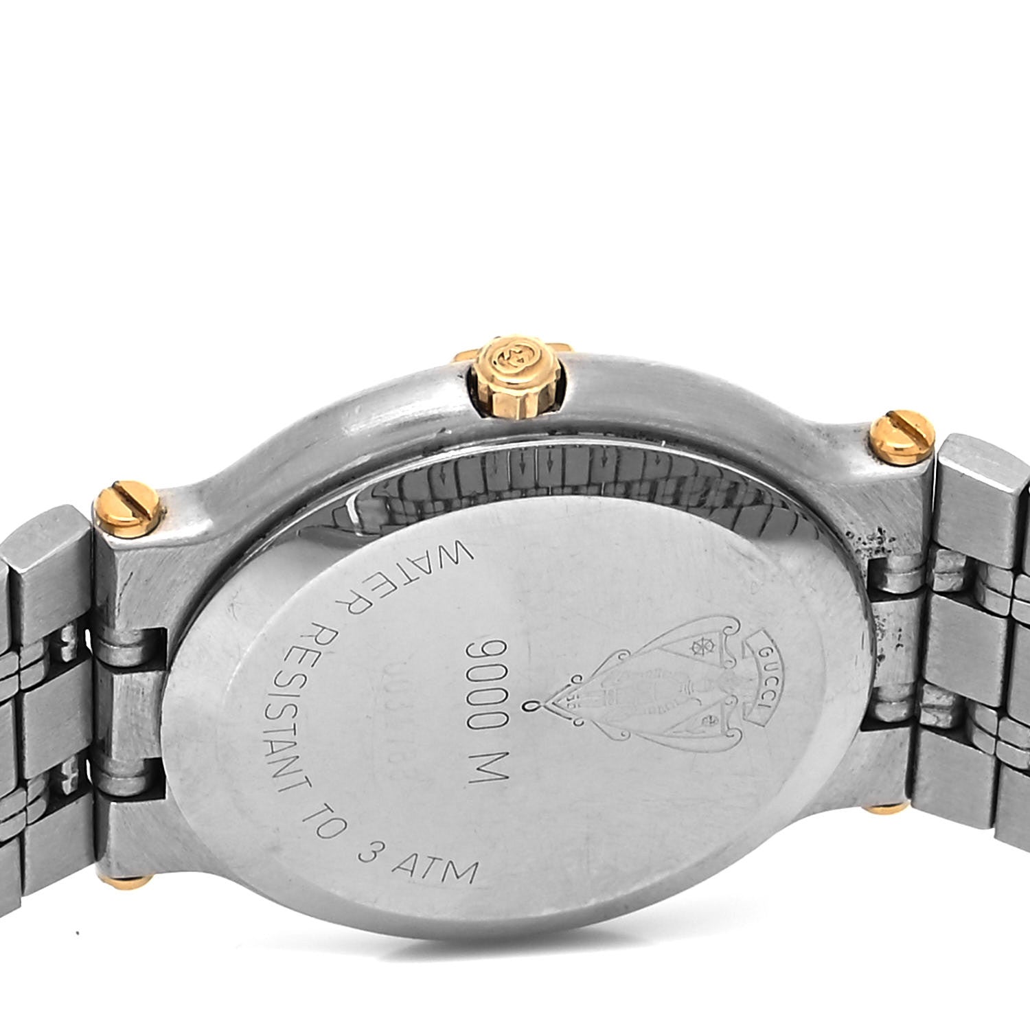 Gucci Stainless Steel 32mm 9000M Quartz Watch Gold 4 of 4
