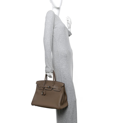 Hermes Togo Birkin 35 Etoupe 4 of 20