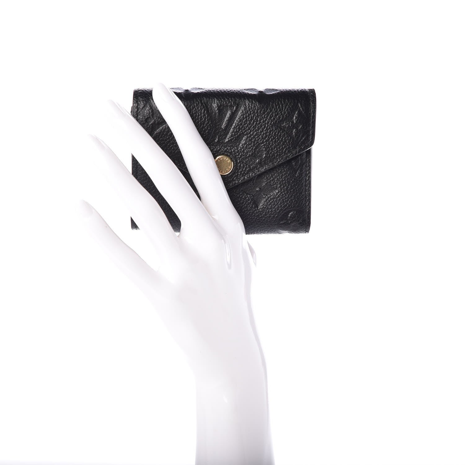 Louis Vuitton Empreinte Zoe Wallet Black 2 of 7