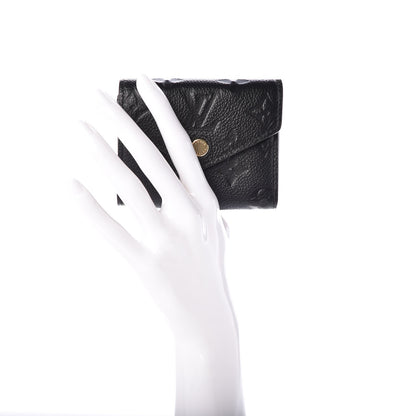 Louis Vuitton Empreinte Zoe Wallet Black 2 of 7