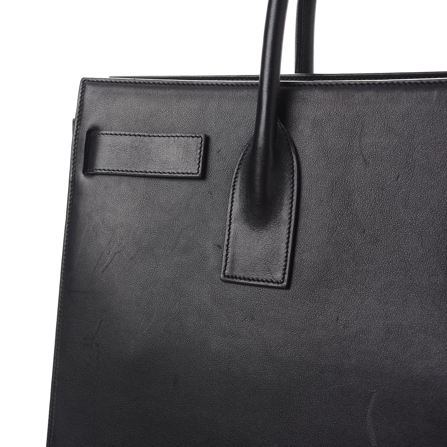 Calfskin Large Sac De Jour Carryall Black