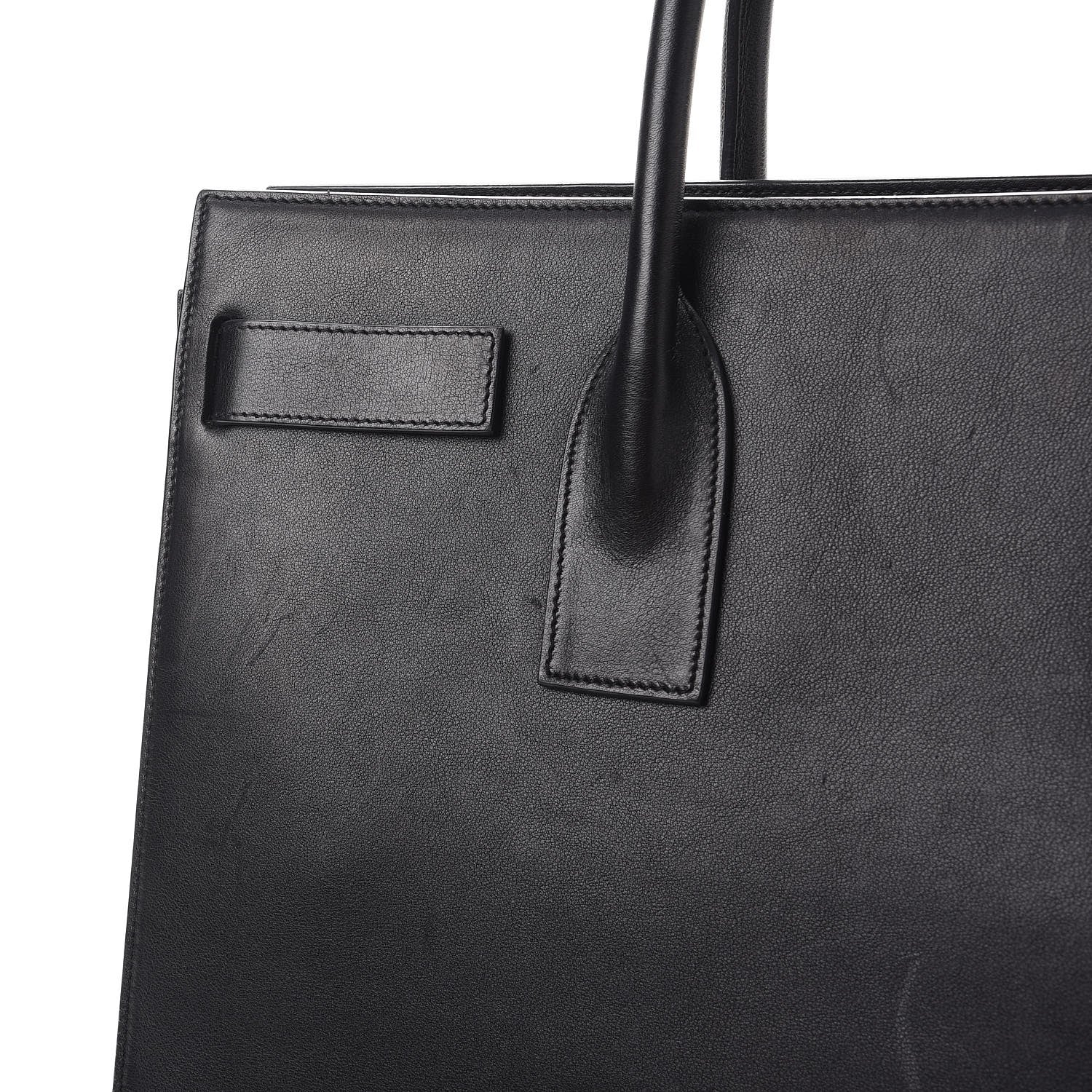 Saint Laurent Calfskin Large Sac De Jour Carryall Black 11 of 14