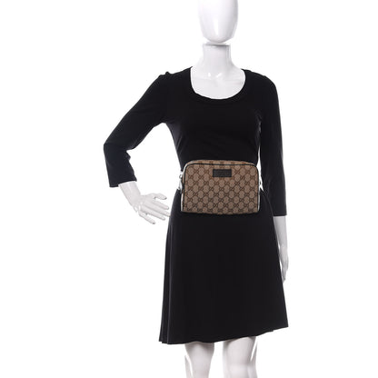 Gucci Monogram Belt Bag Dark Brown 2 of 10