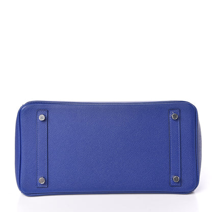 Hermes Epsom Birkin 30 Bleu Electrique 6 of 33
