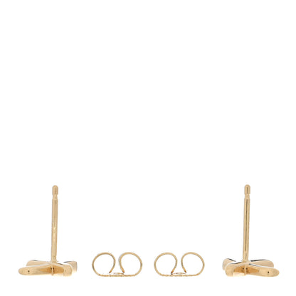 Tiffany 18K Yellow Gold Mini Paloma's Graffiti X Earrings 3 of 5