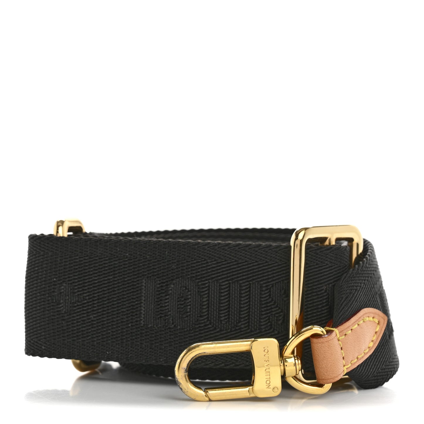 Monogram Multi Pochette Accessories Bandouliere Shoulder Strap Black