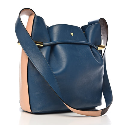 Chloe Calfskin Small Emma Bucket Blue 3 of 16