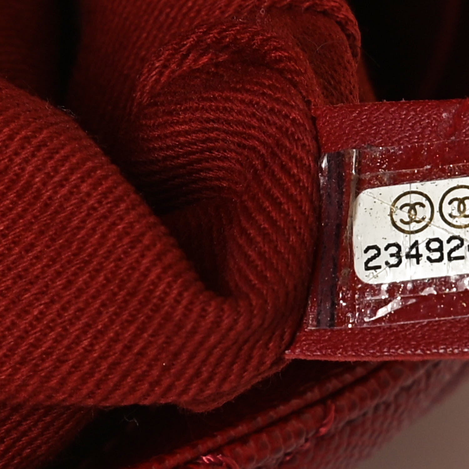 Chanel Caviar Quilted Medium Coco Handle Flap Red 7 of 10