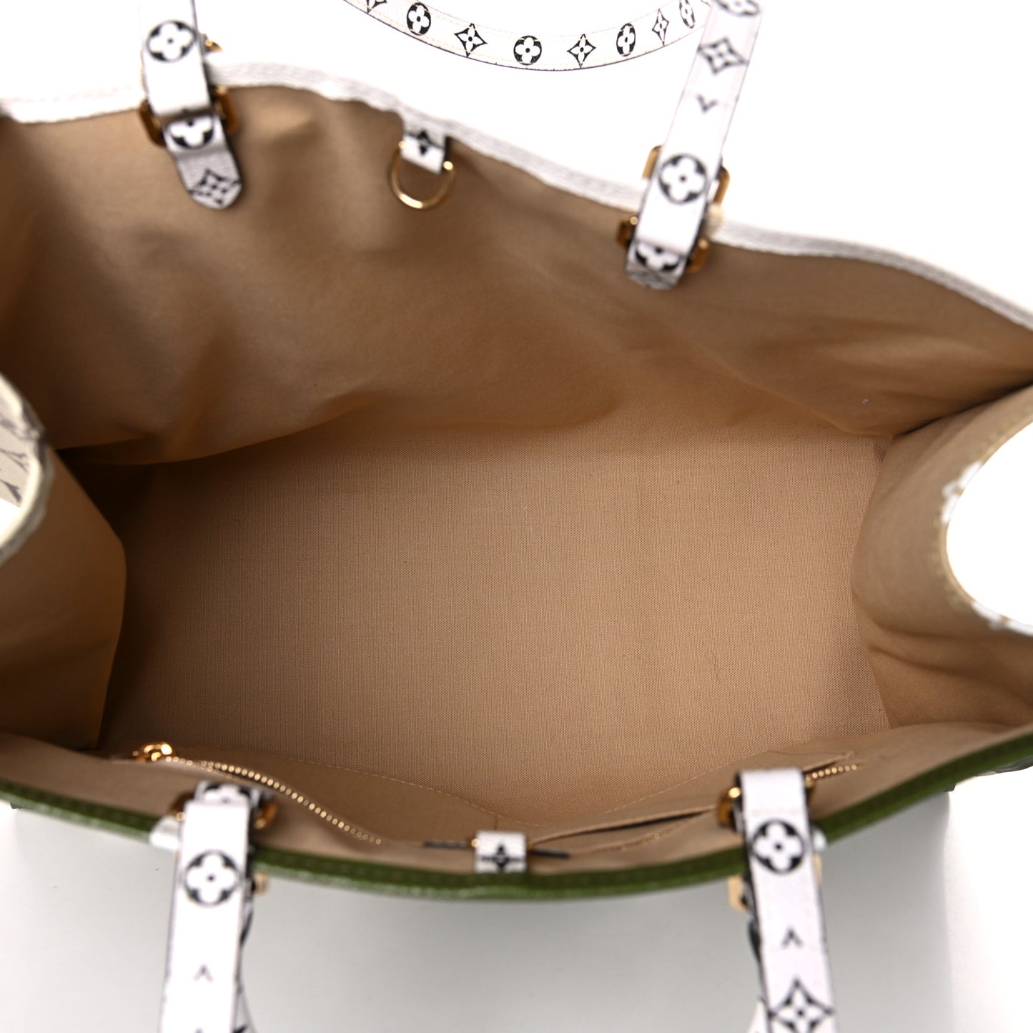 Monogram Giant Onthego GM Kaki Beige