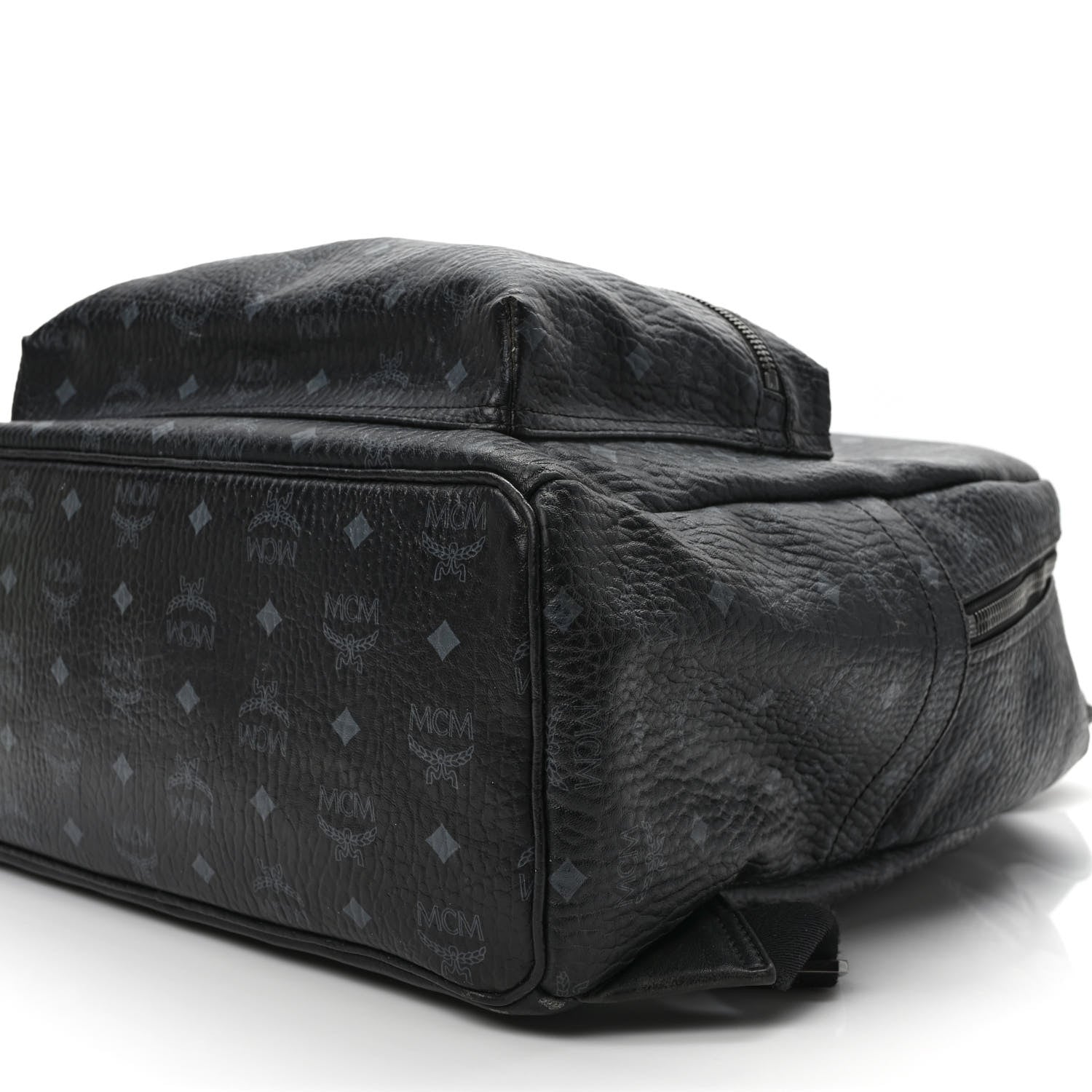 MCM Visetos Large Stark Backpack Black 8 of 11