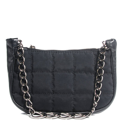Chanel Nylon Quilted Pochette Black 1 of 7