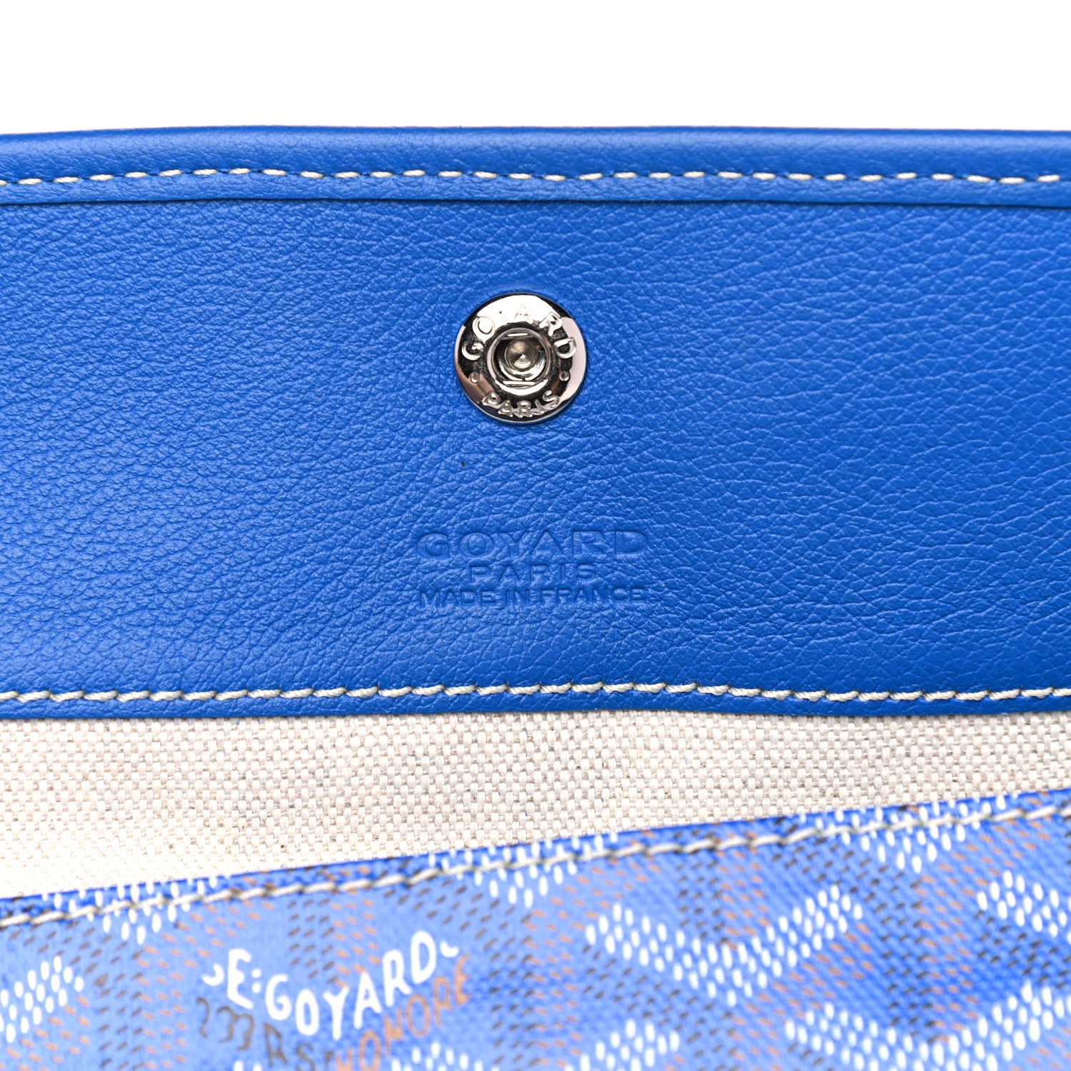 Goyard Goyardine Saint Louis GM Sky Blue 6 of 8
