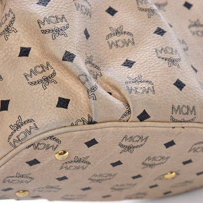 MCM Visetos Hobo Beige 14 of 17