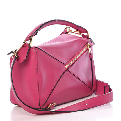 Loewe Calfskin Small Puzzle Bag Fuchsia 3 of 11