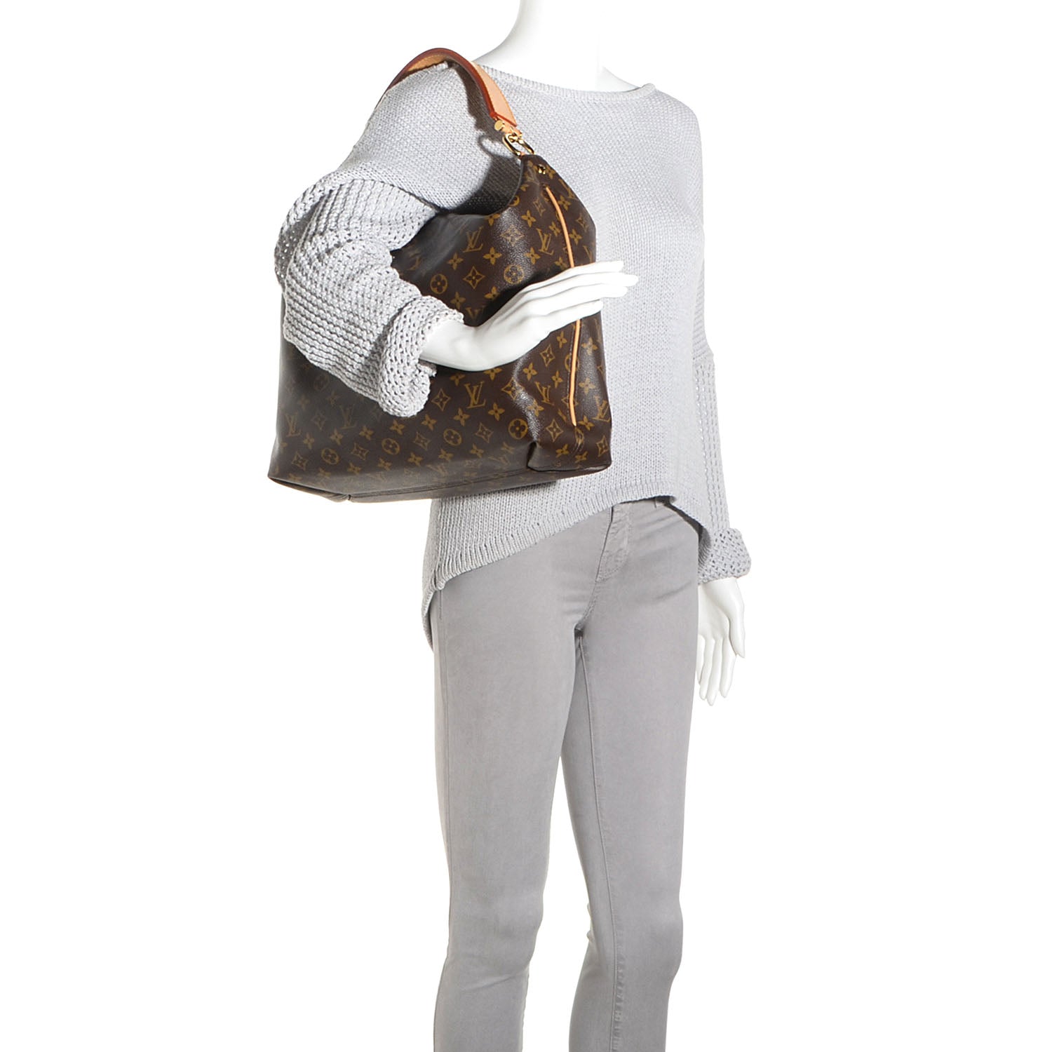 Louis Vuitton Monogram Sully MM 2 of 7