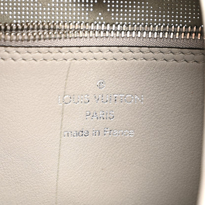 Louis Vuitton Reverse Mahina Carmel Hobo Gris Souris Gray 6 of 9