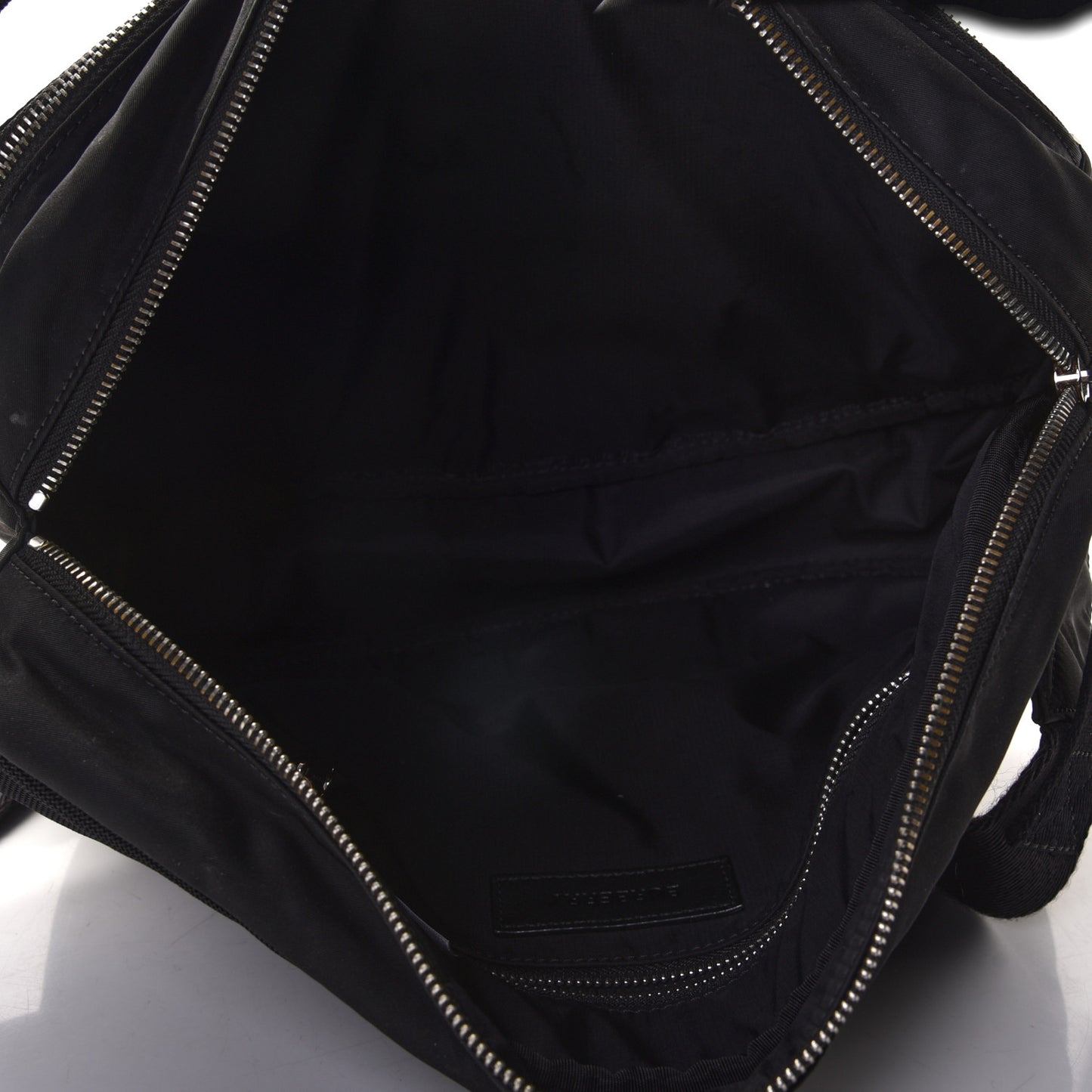 Econyl Logo Print Bum Bag Black