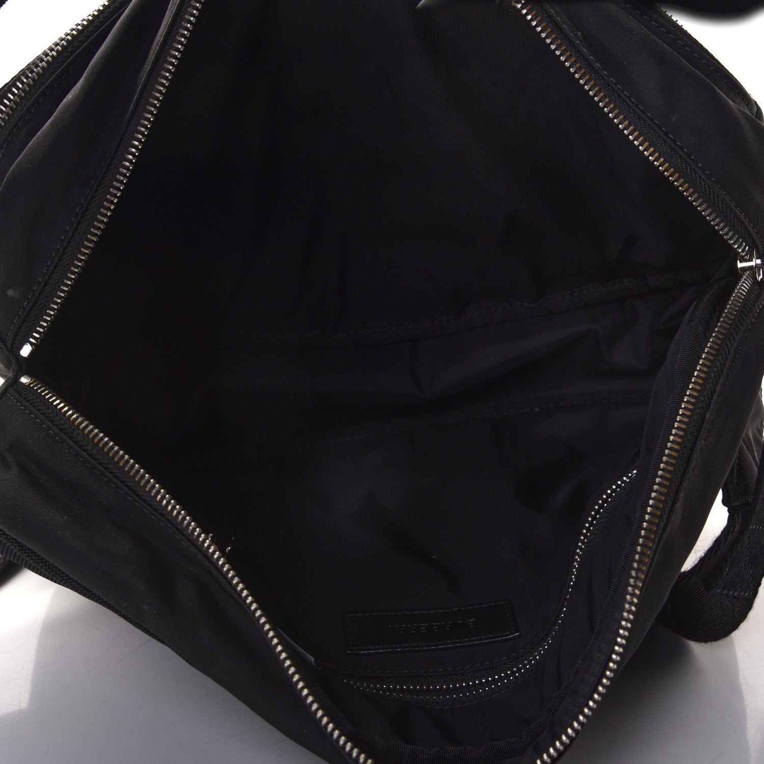 Burberry Econyl Logo Print Bum Bag Black 5 of 11