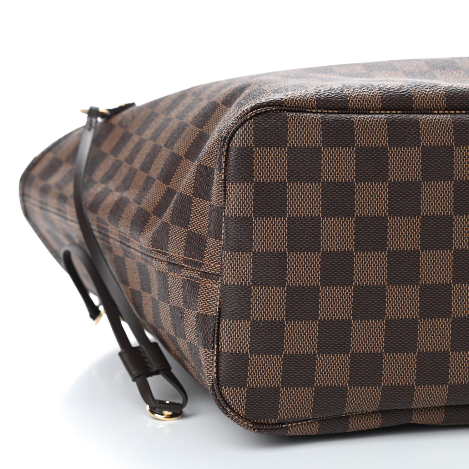 Louis Vuitton Damier Ebene Neo Neverfull MM Rose Ballerine 6 of 8