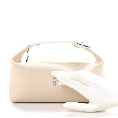 Hermes Canvas Small Bride-A-Brac Pouch Natural 2 of 11