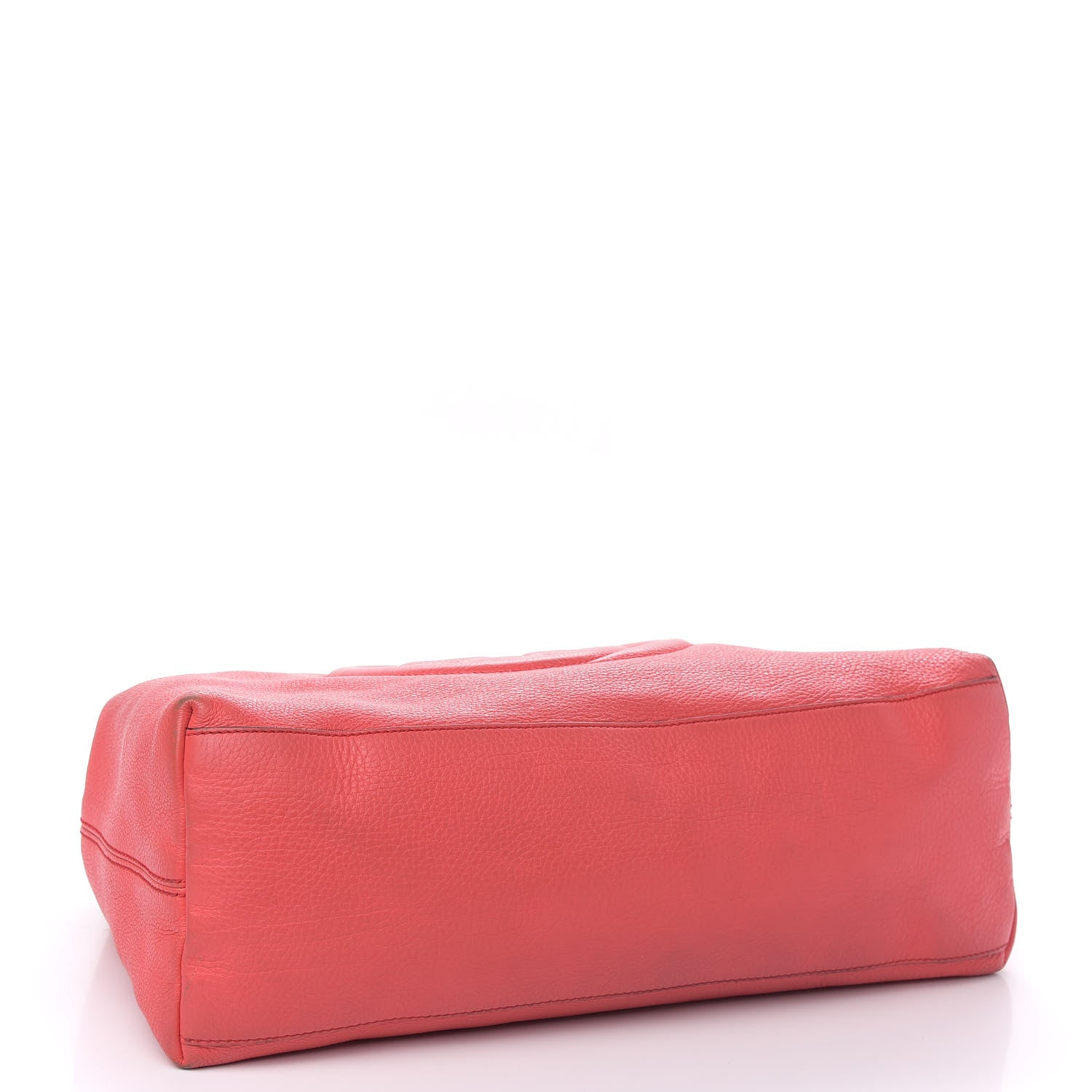 Gucci Pebbled Calfskin Medium Soho Chain Shoulder Bag Begonia Pink 4 of 15