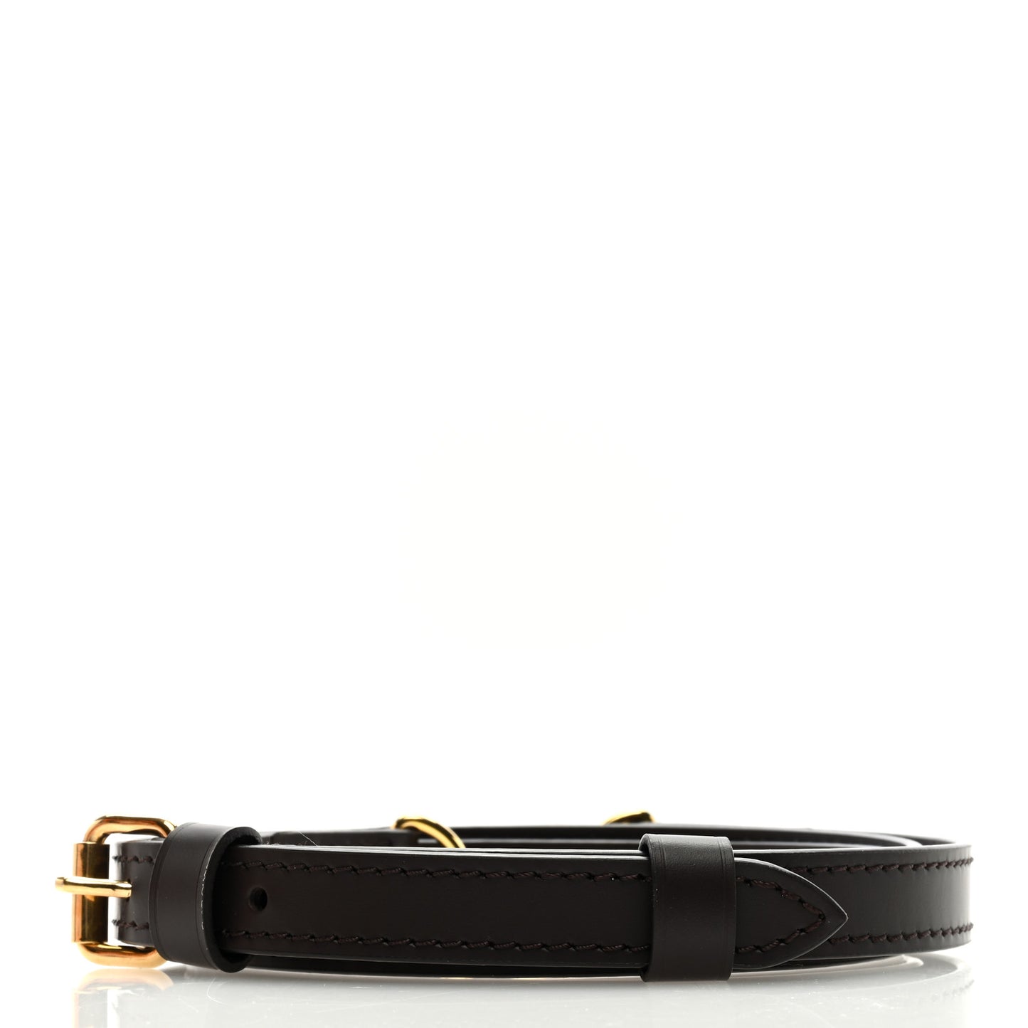Calfskin 16mm Adjustable Shoulder Strap Brown