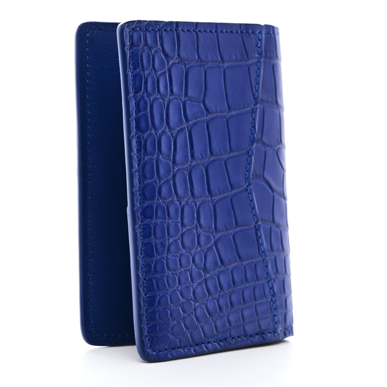 Louis Vuitton Crocodile Pocket Organizer Bleu De Methylene 3 of 7