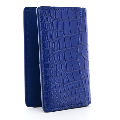 Louis Vuitton Crocodile Pocket Organizer Bleu De Methylene 3 of 7