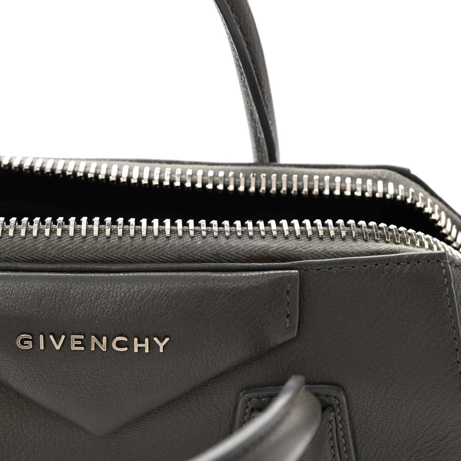 Givenchy Sugar Goatskin Small Antigona Dark Grey 11 of 11
