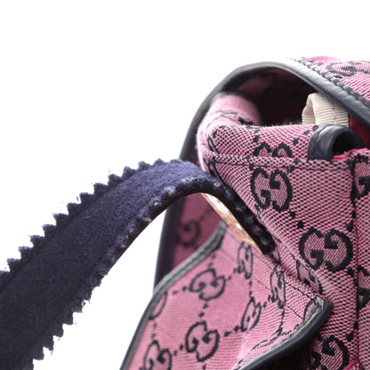 Gucci Monogram Multicolor Diaper Bag Pink Blue 13 of 15