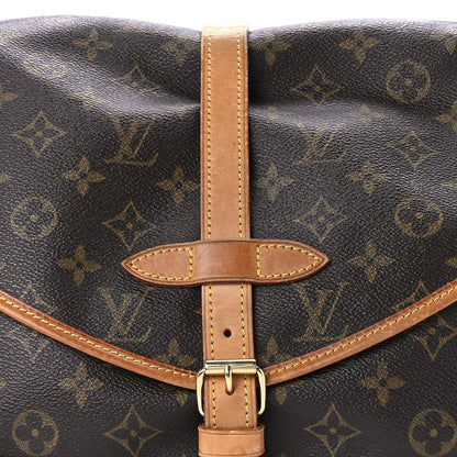 Louis Vuitton Monogram Saumur 30 8 of 10