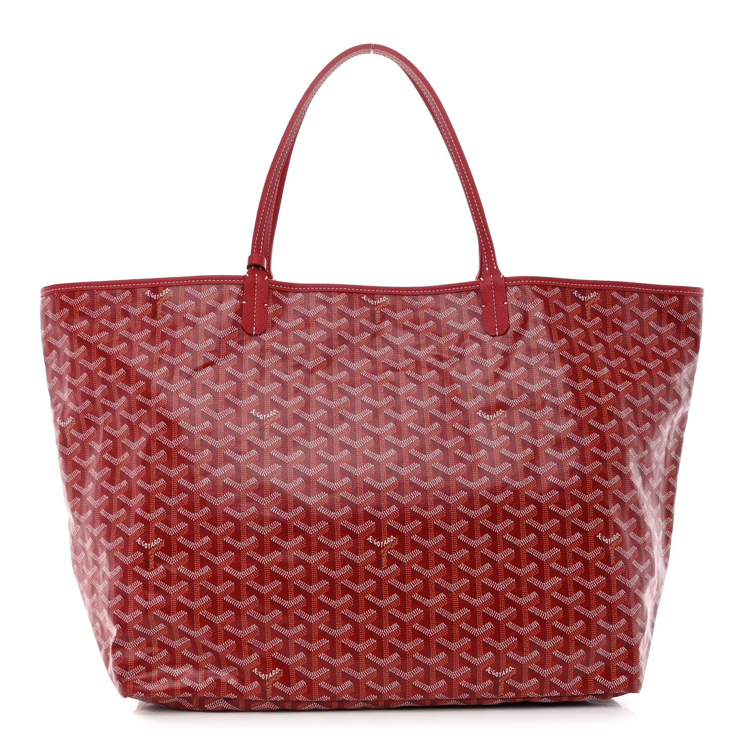 Goyard Goyardine Saint Louis GM Red 3 of 12