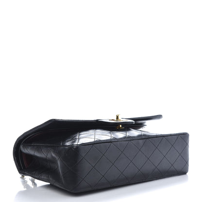 Chanel Lambskin Quilted Medium Double Flap Black 4 of 11