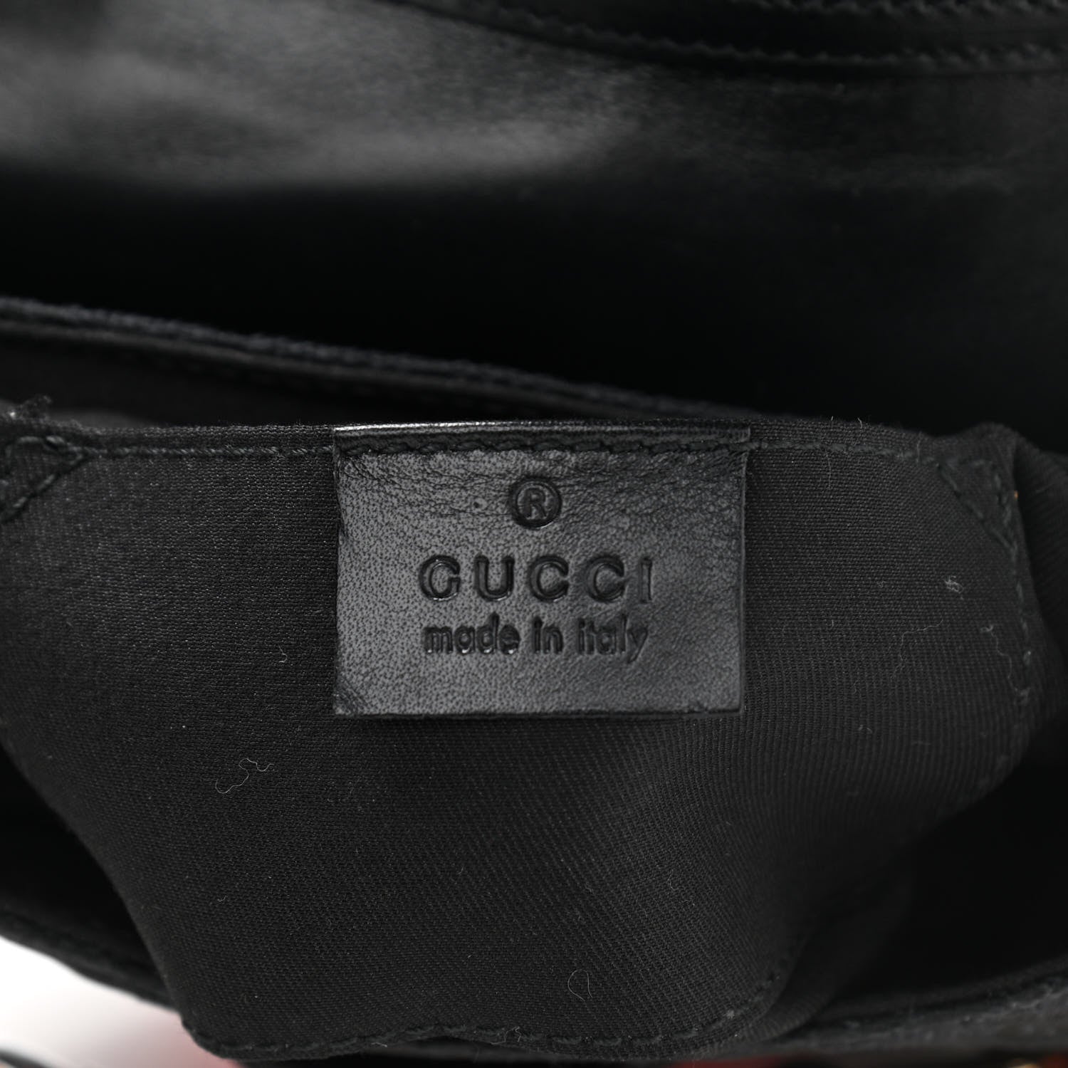 Gucci Monogram Horsebit Web Flap Bag Black Pink 5 of 12